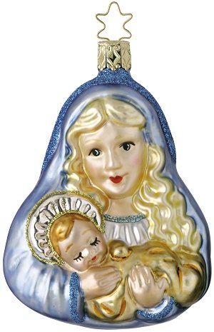 Christ is Born Inge Glas Ornament 
