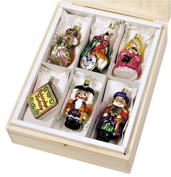 Inge Glas Espresso Coffee Pot 1-257-15 German Glass Christmas Ornament in  Gift Box 